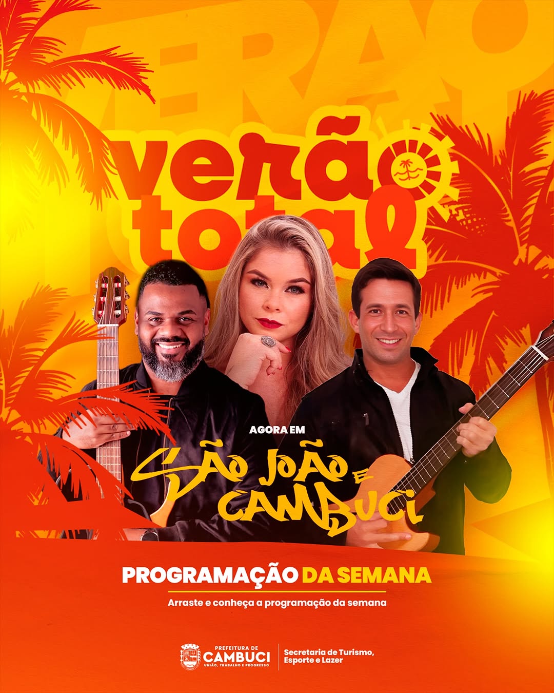 Programação da Semana - Verão Total em Cambuci