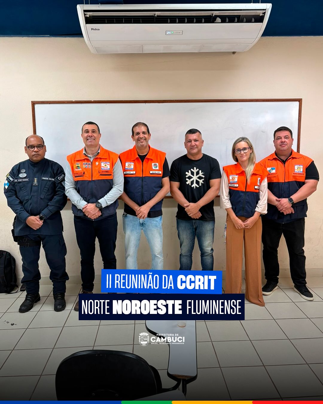 Prefeitura de Cambuci na II Reunião da CCRIT