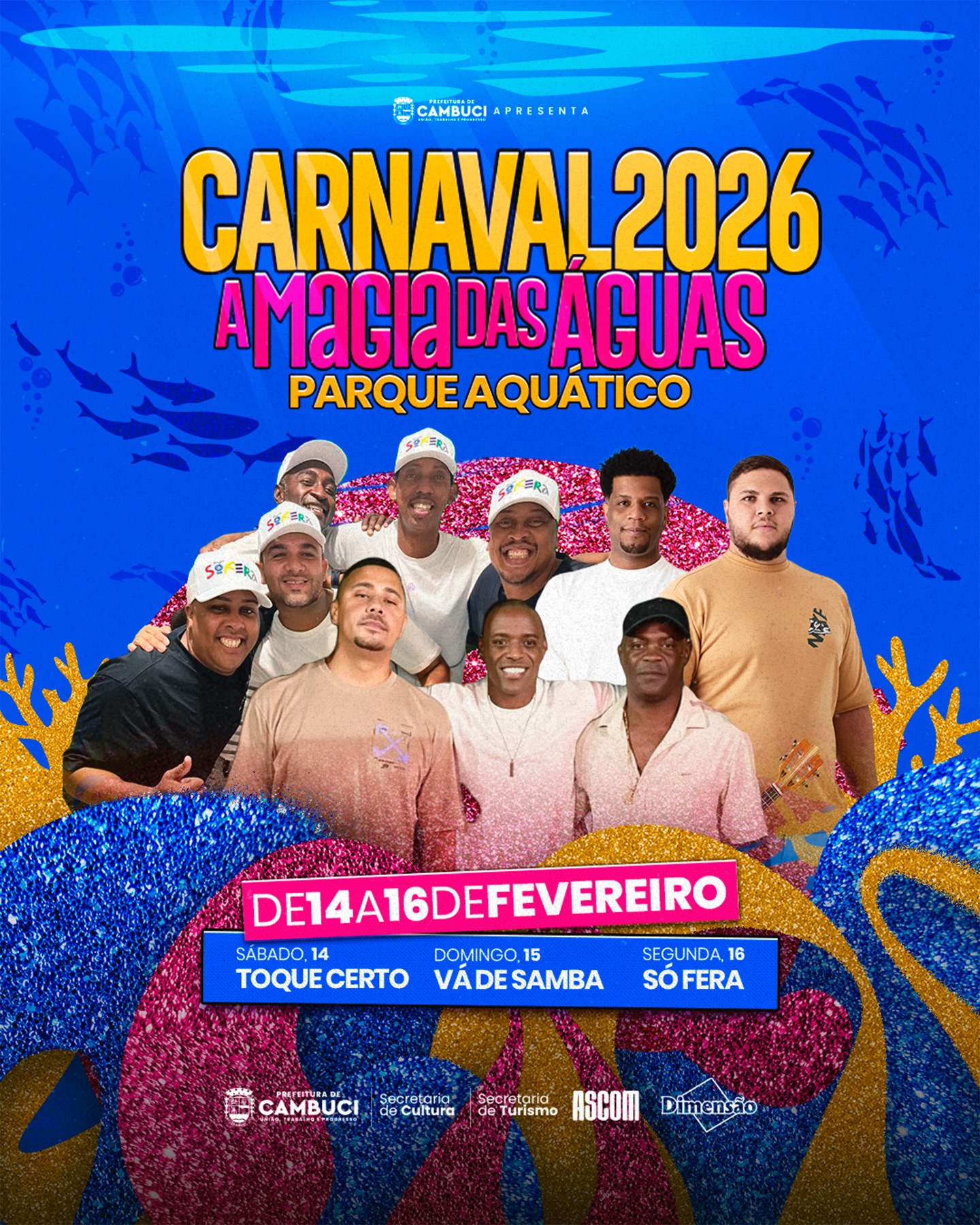 PROGRAMAÇÃO CARNAVAL - PARQUE AQUÁTICO
